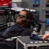 Phillip McKenzie, who was paralyzed from the neck down in a fall in 2012, uses a brain-computer interface developed by researchers at the University of Pittsburgh to navigate complex virtual tasks that simulate everyday activities,