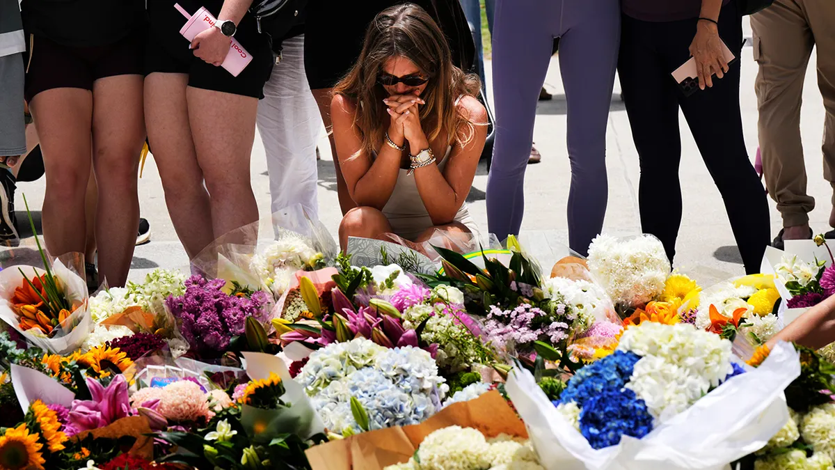 Memorial for victims in the Bondi beach shooting in Australia