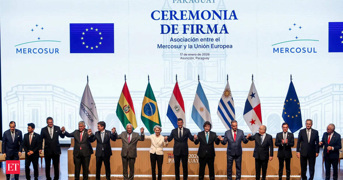 Breaking News:EU and Mercosur sign trade deal after 25 years of ...